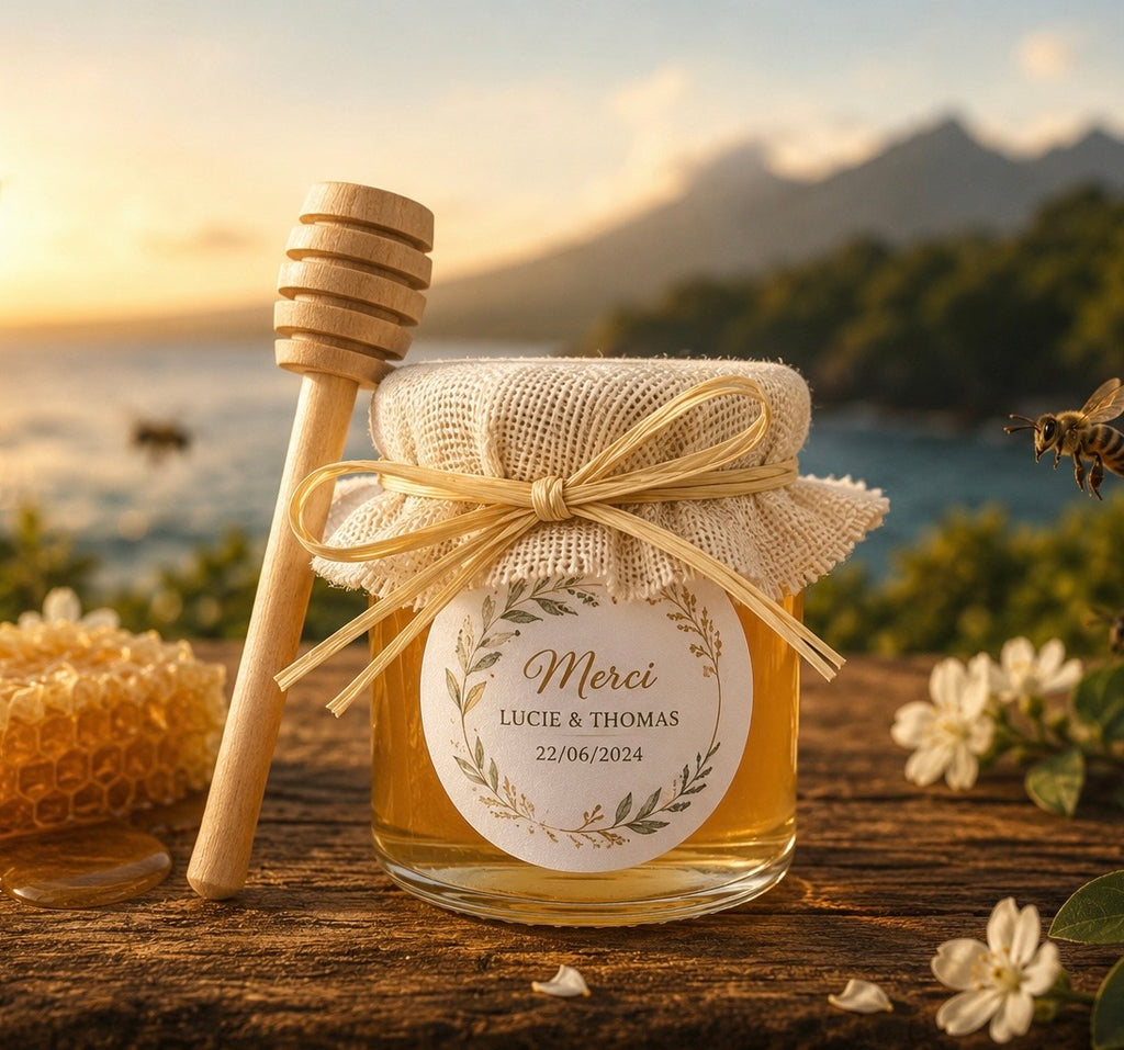 Pot de miel personnalisés